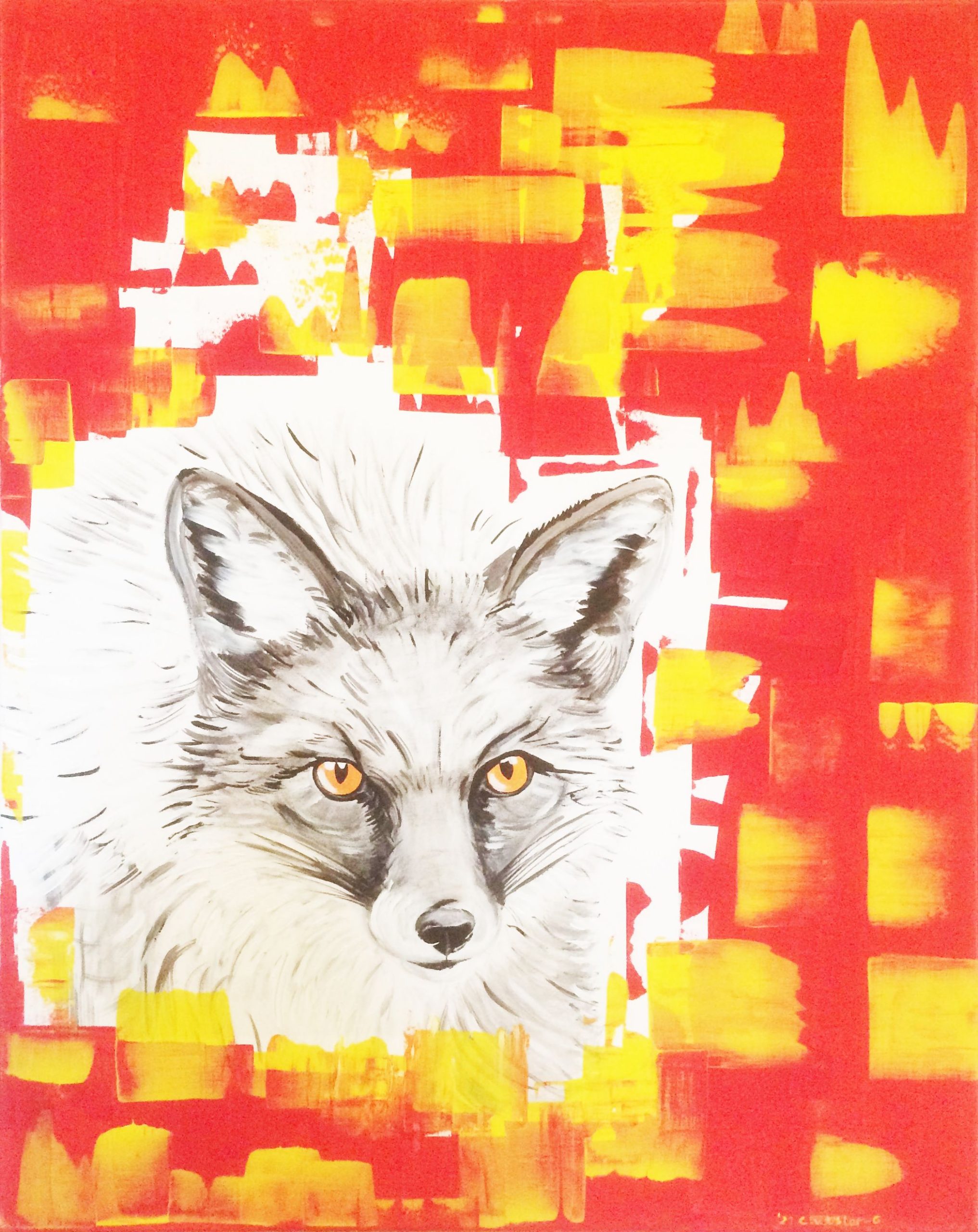 Fuchs, rot