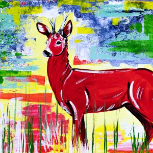 Roter Reh-Bock