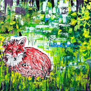 Fuchs, ruhend