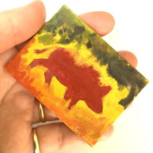 Wildschwein, rot