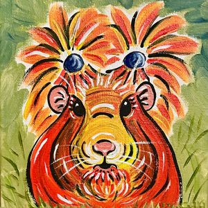 Meerschwein rot